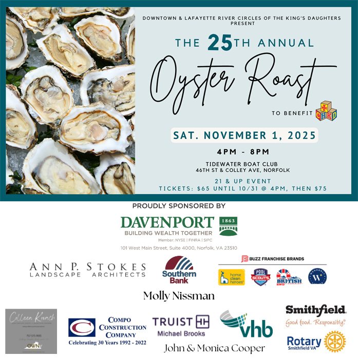 Oyster Roast 2025 Flyer