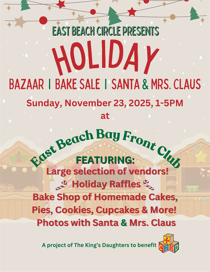 Holiday Bazaar And Bake Sale 2025