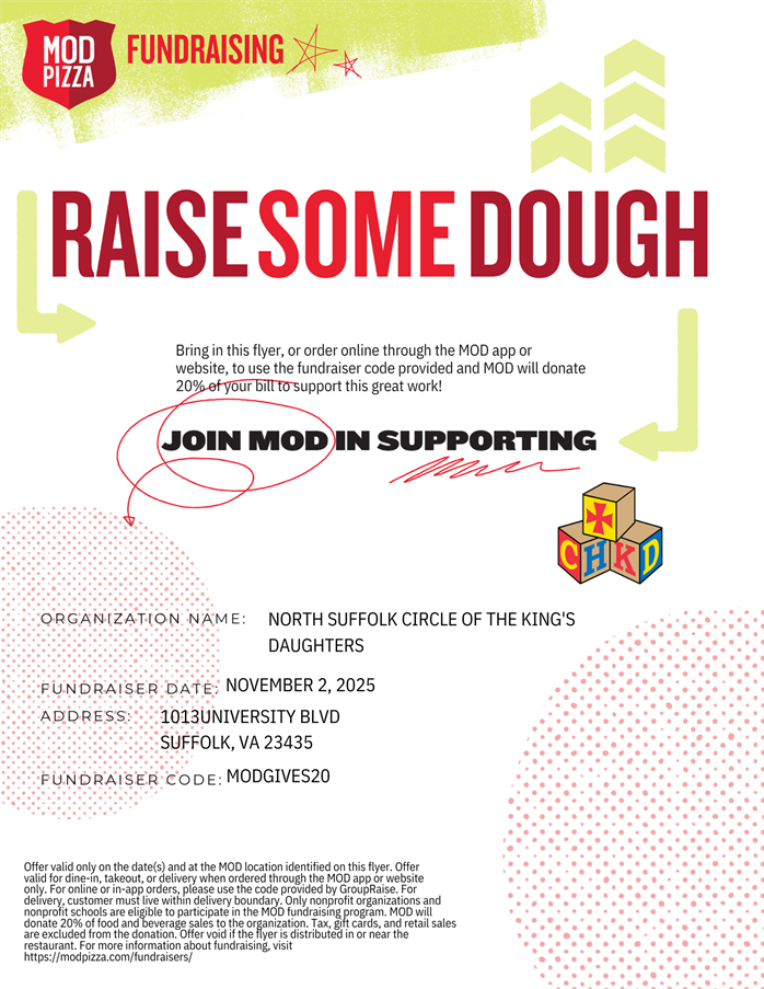 North Suffolk MOD Pizza 2025