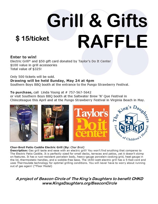 2015 Raffle Flyer