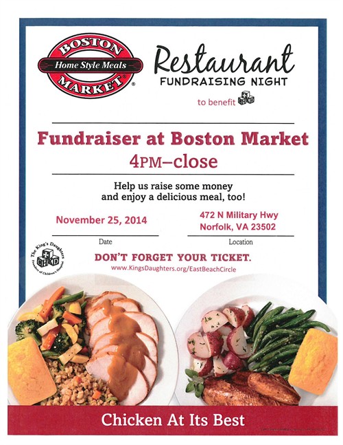 Boston Market 2014 flyer