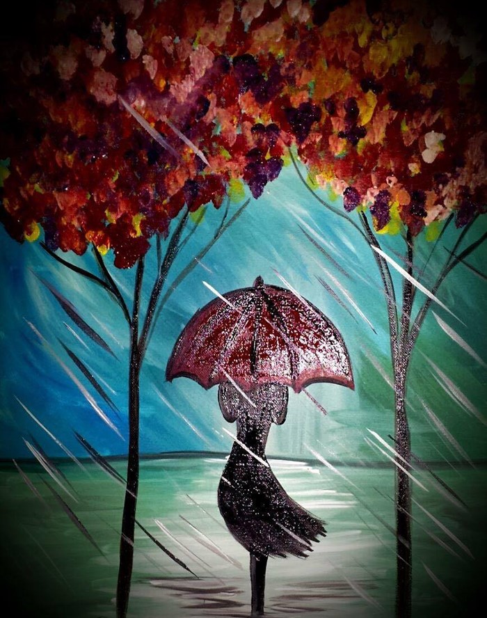 Sips And Strokes Painting Image