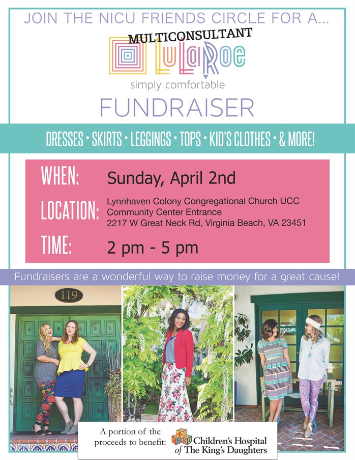 lularoe multi consultant fundraiser to benefit chkd the kings lularoe multi consultant flyer