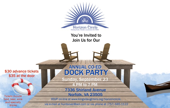 Dock Party Flyer 2018
