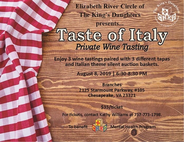 Taste of Italy flyer