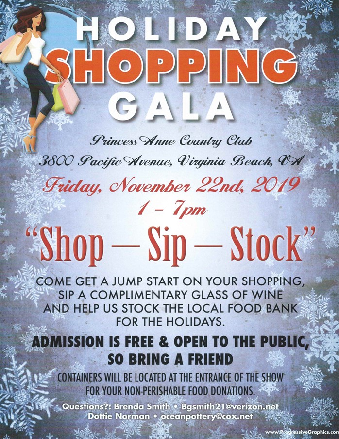 Shop Sip & Stock Flyer 2019