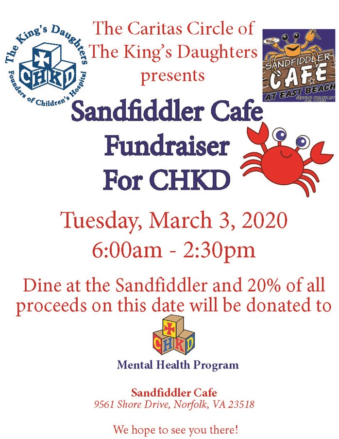 Sandfiddler Cafe Flyer 2020