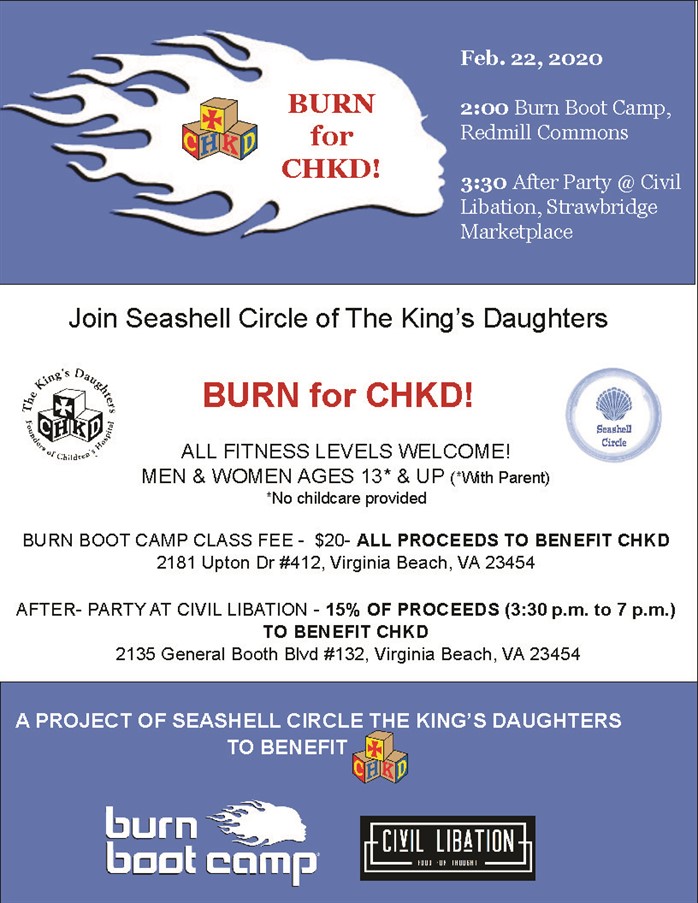 2020 Burn for CHKD!