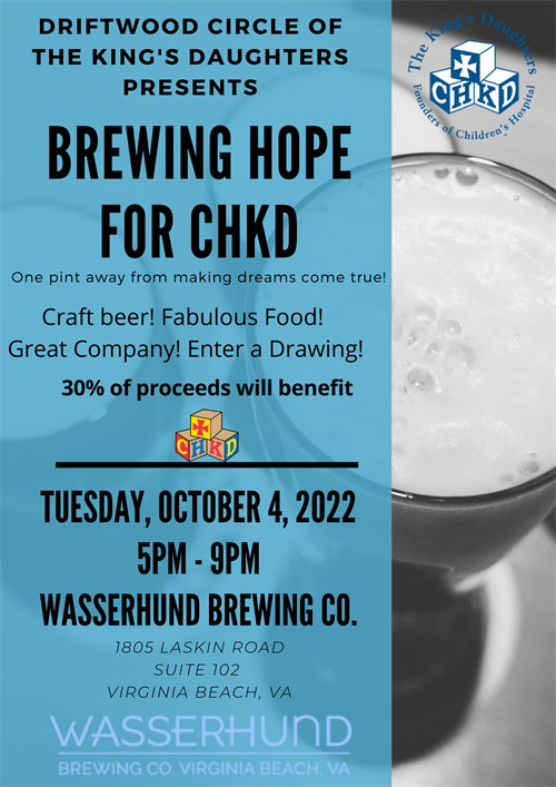 Brewing up Hope for CHKD 2022