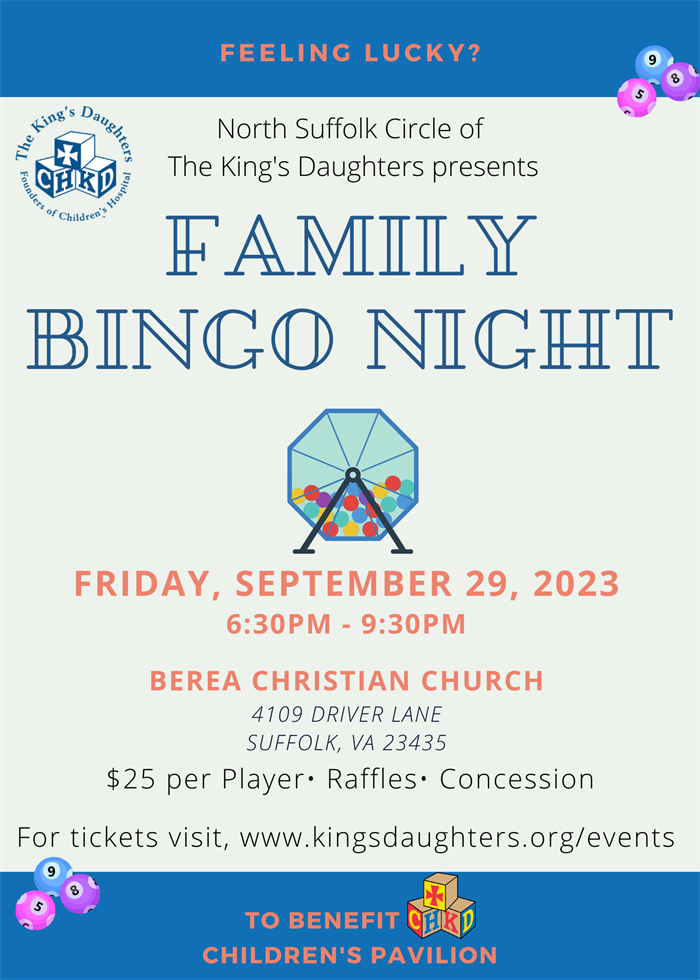 BINGO Flyer