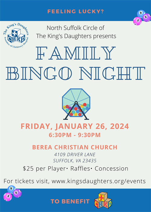 2024 BINGO night