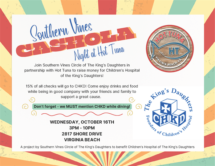 CHKD @ Hot Tuna Flyer