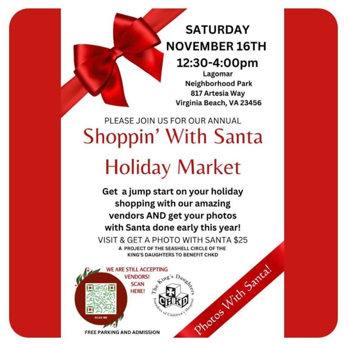 Seashell Shippin With Santa Holiday Market 24