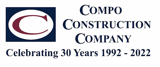 Compo Construction Company Celebrating 30 Years 1992-2022 Logo