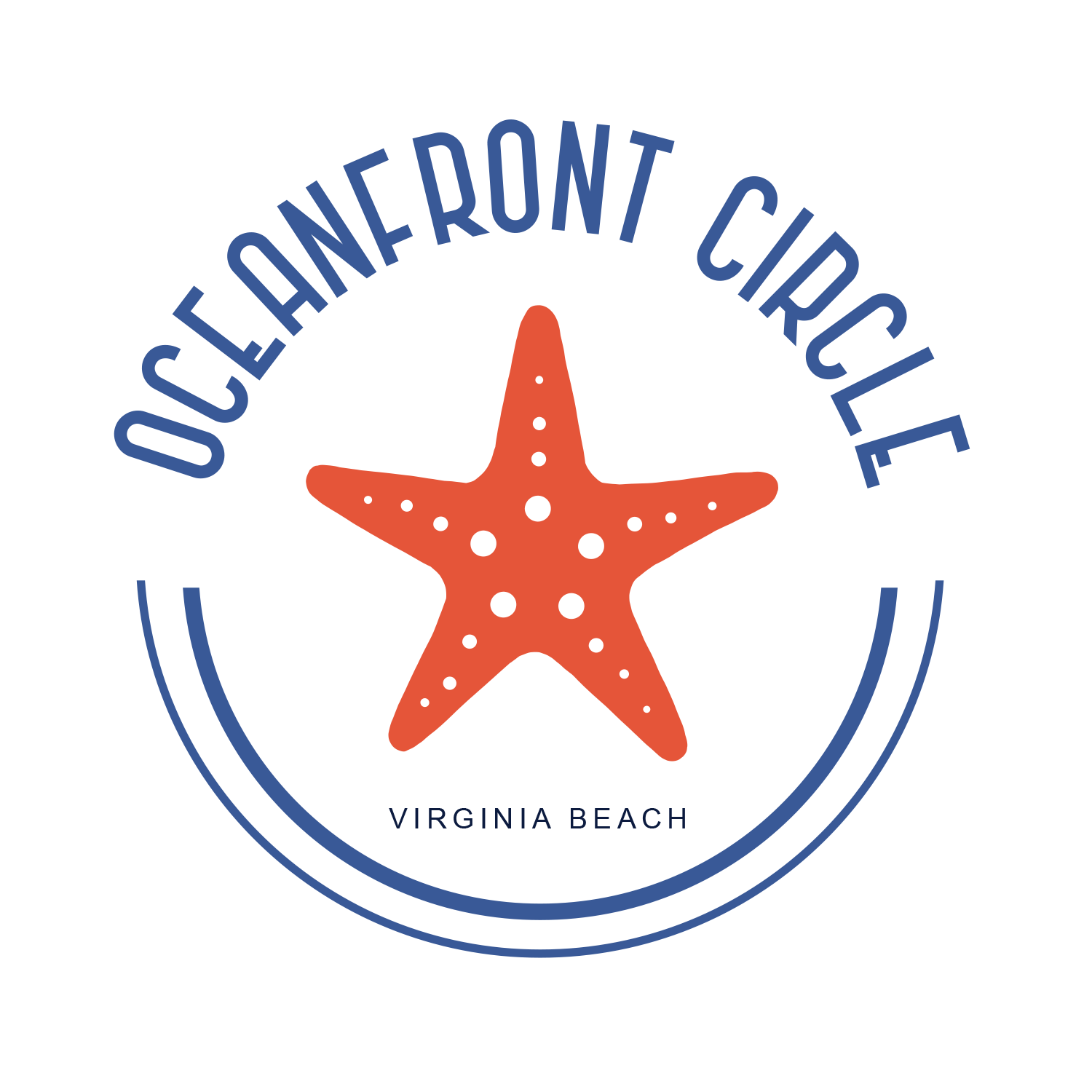 Oceanfront Circle Logo